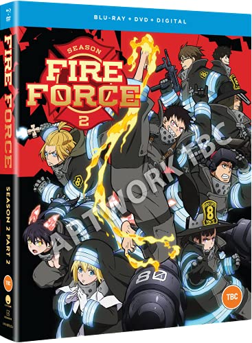 Fire Force Season 2 Part 2 - Blu-Ray/Dvd Combo + Digital Copy