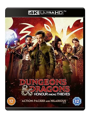 Dungeons & Dragons: Honour Among Thieves 4K Uhd [Blu-Ray] [Region A & B & C]