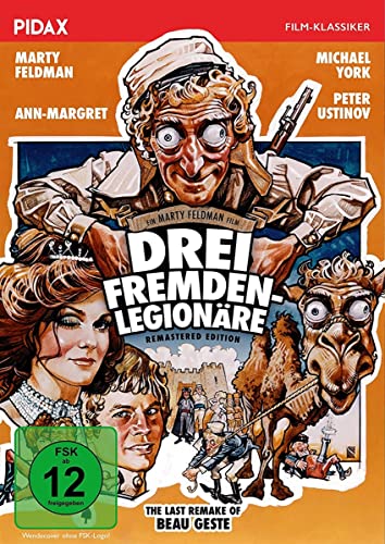 Drei Fremdenlegionäre (The Last Remake Of Beau Geste) - Remastered Edition / Marty Feldmans Vergnügliche Militärkomödie Mit Starbesetzung (Pidax Film-
