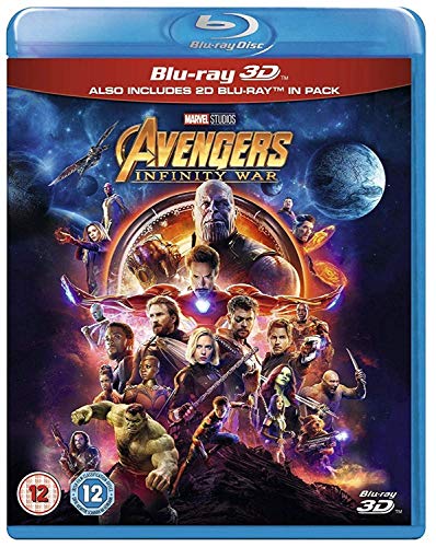 Avengers Infinity War (3D Blu-Ray) [Edizione: Regno Unito]