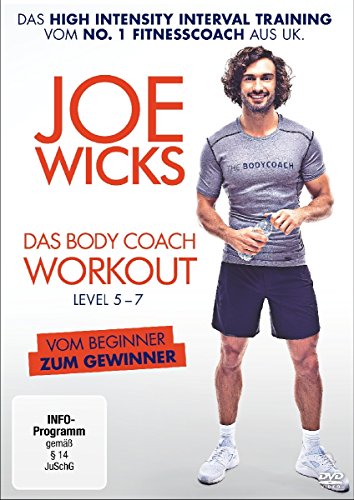 Joe Wicks - Das Body Coach Workout Level 5-7 (Hiit - High Intensity Interval Training)