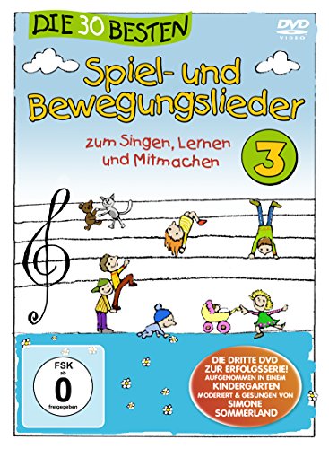 Die 30 Besten Spiel-Und Bewegungslieder 3 - Die Dvd
