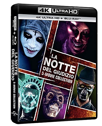 La Notte Del Giudizio Collection 1-5 (4K Ultra-Hd + Blu-Ray) (10 Blu Ray)