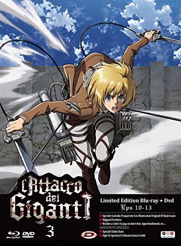 L'Attacco Dei Giganti #03 (Eps 10-13) (Limited Edition) (Blu-Ray+Dvd)
