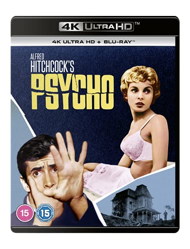 Psycho [4K Ultra-Hd] [1960] [Blu-Ray] [Region Free]
