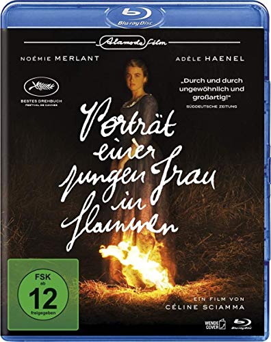 Porträt Einer Jungen Frau In Flammen
