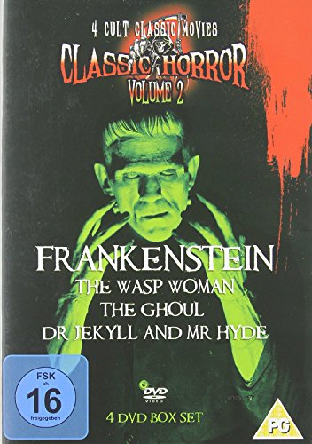 Classic Horror Volume 2 (Frankenstein, The Wasp Women, The Ghoul, Dr Jekyll And Mr Hyde) [Edizione: Regno Unito]