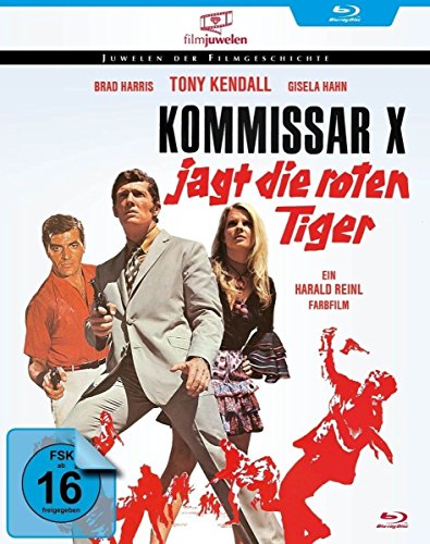 Kommissar X Jagt Die Roten Tiger (Filmjuwelen) [Blu-Ray]