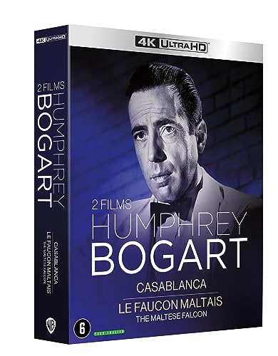 Humphrey Bogart - Coffret 2 Films : Casablanca + Le Faucon Maltais 4K Ultra Hd