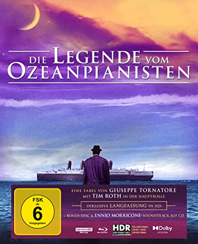 Die Legende Vom Ozeanpianisten - Special Edition (4K Ultra Hd) (+ Blu-Ray) (+ 1 Blu-Ray-Langfassung) (+ Bonus-Blu-Ray) (+ Cd)