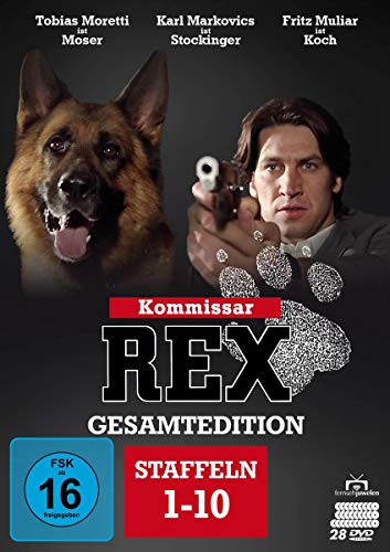 Kommissar Rex - Gesamtedition Staffeln 1-10 (Alle 119 Folgen) + Bonus-Disc (28 Dvds) (Fernsehjuwelen)