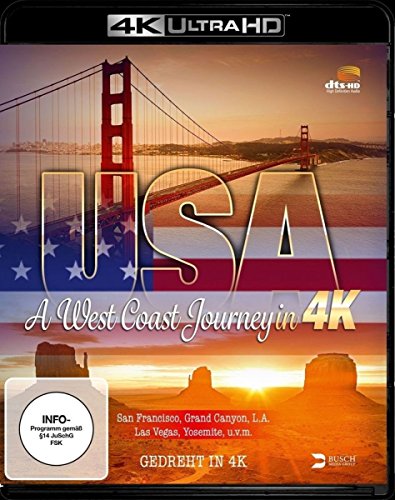 Usa - A West Coast Journey In 4K (4K Ultra-Hd Blu-Ray)