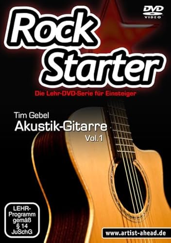 Rockstarter, Vol. 1 - Akustikgitarre - Die Brandneue Lehr-Dvd-Serie Für Einsteiger!