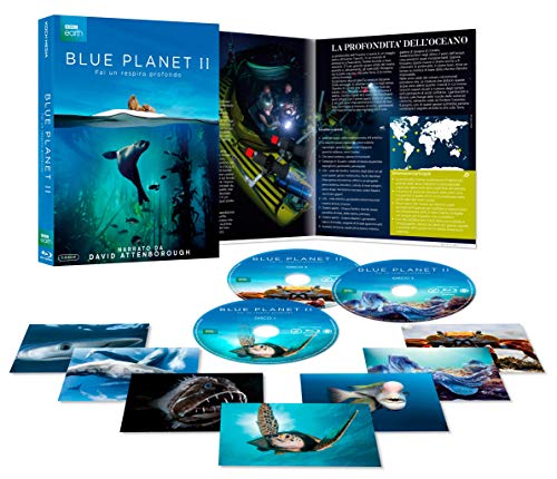 Blue Planet Ii (3 Blu-Ray + Booklet + 7 Cards)