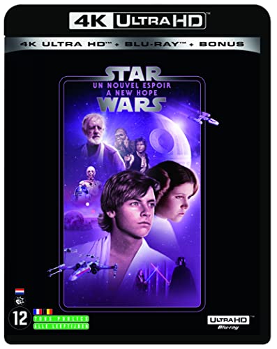 Star Wars Episode Iv - Un Nouvel Espoir (2019) - Blu-Ray 4K [4K Ultra-Hd + Blu-Ray + Blu-Ray Bonus]