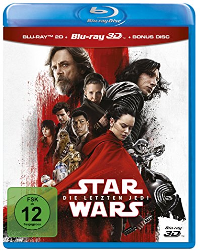 Star Wars: Episode Viii - Die Letzten Jedi (+ Blu-Ray 2D + Bonus-Blu-Ray)
