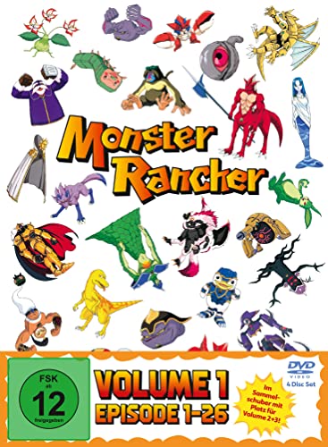 Monster Rancher Vol. 1 (Ep. 1-26) Im Sammelschuber (4 Dvds)