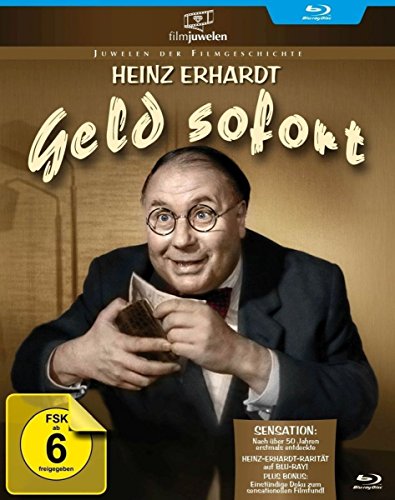 Heinz Erhardt: Geld Sofort - (Plus Bonus: 1 Std. Doku Zum Filmfund) - Filmjuwelen [Blu-Ray]