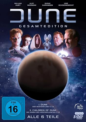 Dune Gesamtedition (Der Wüstenplanet & Children Of Dune) - Beide Miniserien In Einer Box (Fernsehjuwelen)