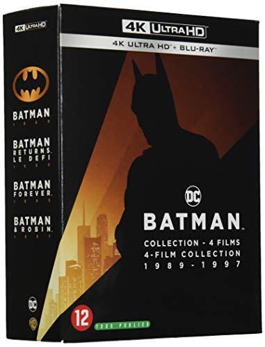 Coffret Batman 4 Films 4K Ultra-Hd