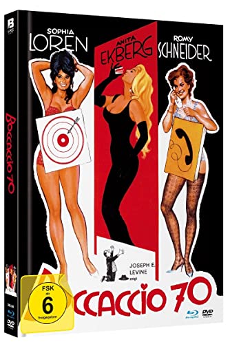 Boccaccio 70 - Limited Mediabook (Ungekürzte Kino-Langfassung, Komplett Restauriert, 16-Seitiges Booklet) (Blu-Ray+Dvd)
