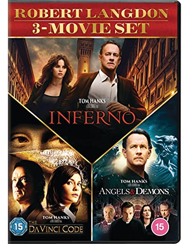 Angels & Demons / The Da Vinci Code / Inferno 3 Dvd Set [2021]
