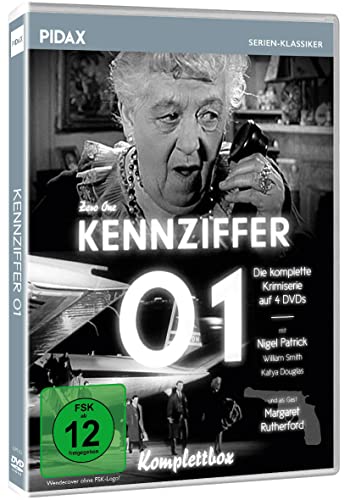 Kennziffer 01 (Zero One) Die Komplette 26-Tlg. Kriminalserie Mit Nigel Patrick Und Vielen Stars Wie Miss Marple-Darstellerin Margaret Rutherford