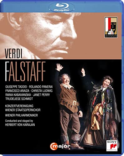 Verdi: Falstaff [Herbert Von Karajan, Wiener Philharmoniker, Salzburg Festival 1982] [Blu-Ray]