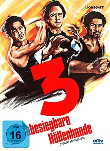 3 Unbesiegbare Höllenhunde (Death Machines) - Mediabook - Cover C - Limited Edition (Blu-Ray+Dvd)