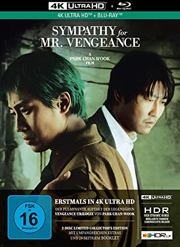 Sympathy For Mr. Vengeance - 2-Disc Limited Collector'S Edition Im Mediabook (4K Ultra-Hd/Ultra-Hd + Blu-Ray)