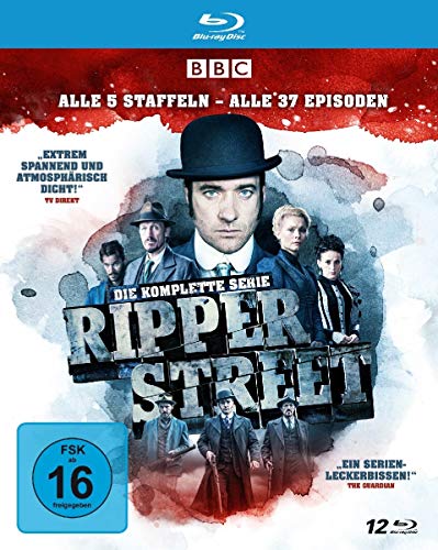 Ripper Street - Die Komplette Serie - Alle 5 Staffeln - Alle 37 Episoden
