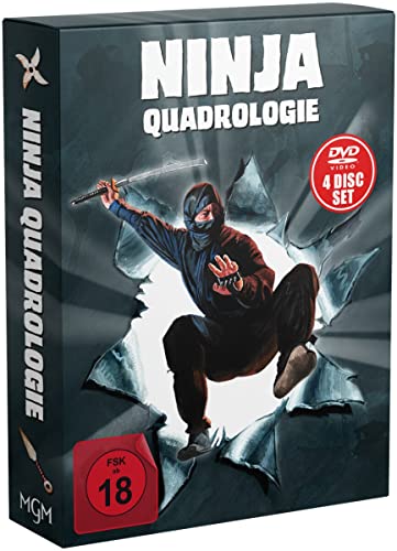 Ninja Quadrologie 1-4 Uncut Deluxe-Edition (Digipak Im Schuber)