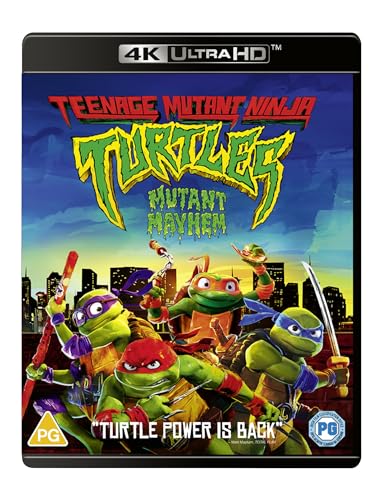 Teenage Mutant Ninja Turtles: Mutant Mayhem 4K Uhd [Blu-Ray] [Region A & B & C]