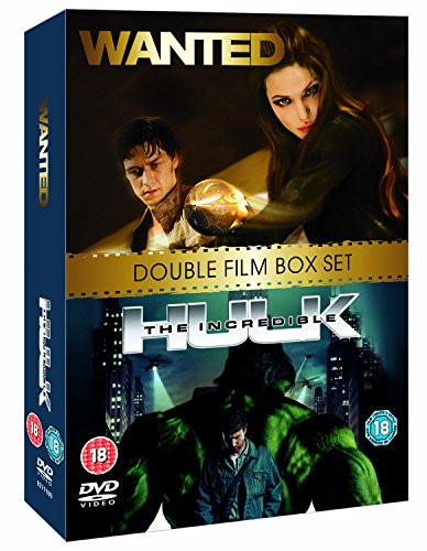 Wanted / The Incredible Hulk (2 Dvd) [Edizione: Regno Unito] [Edizione: Regno Unito]