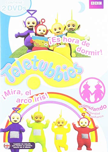 Teletubbies 2 Dvds ¡Es Hora De Dormir!+¡Mira, El Arco Iris!
