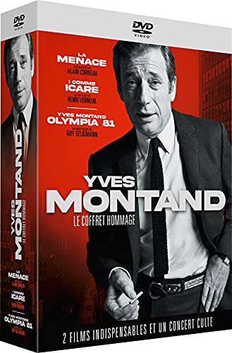 Coffret Yves Montand : La Menace + I Comme Icare + Concert Olympia 81