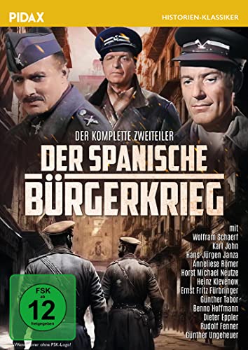 Der Spanische Bürgerkrieg / Der Komplette Zweiteiler Mit Starbesetzung (Pidax Historien-Klassiker)