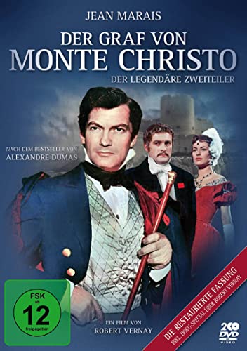 Der Graf Von Monte Christo (Teil 1 & 2 Mit Jean Marais / 1954) - Restaurierte Fassung
