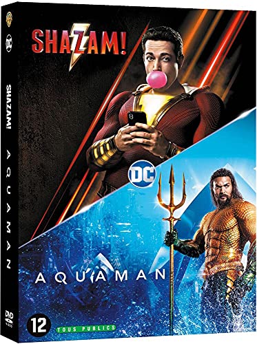 Coffret Nouveaux Héros 2 Films : Aquaman ; Shazam !