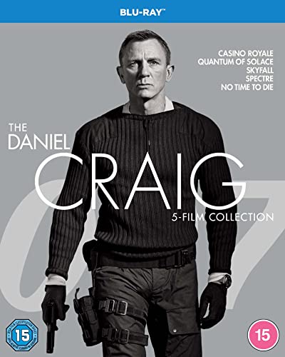 Daniel Craig 5-Film Collection [Blu-Ray] [2021] [2022] [Region Free]