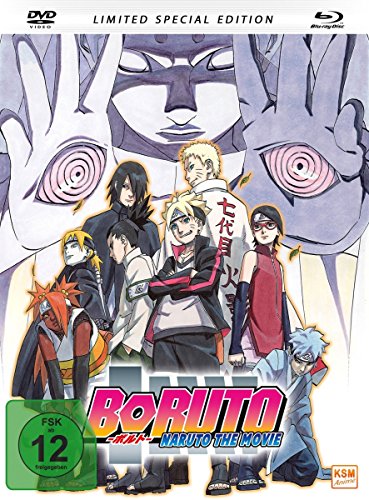 Boruto - Naruto The Movie (2015) Mediabook [Dvd+ Bd Mit Integriertem Booklet + Bonus Postkarte]