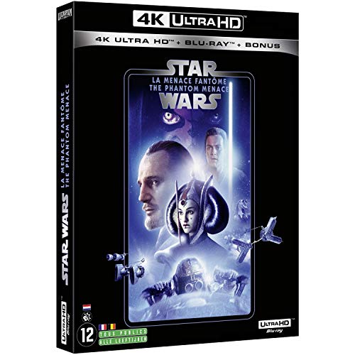 Star Wars Episode I - La Menace Fantome (2019) - Blu-Ray 4K [4K Ultra-Hd + Blu-Ray + Blu-Ray Bonus]
