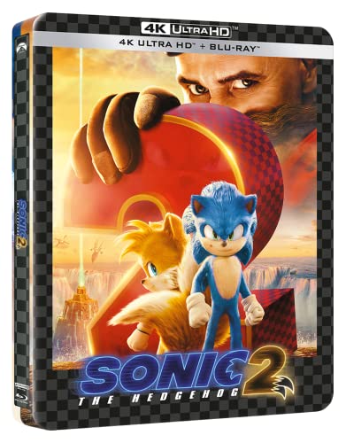 Sonic 2 - Il Film (Steelbook 4K Uhd + Blu-Ray)