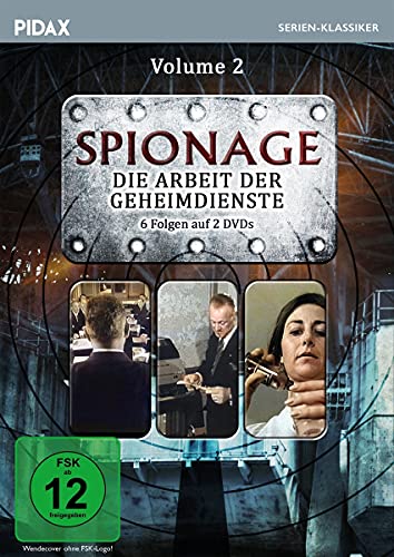 Spionage - Die Arbeit Der Geheimdienste, Vol. 2 / Weitere 6 Folgen Der Spannenden Krimiserie Mit Starbesetzung (Pidax Serien-Klassiker)