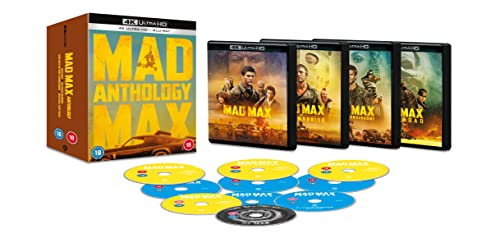 Mad Max Anthology [4K Ultra-Hd] [1979] [Blu-Ray] [Region Free]