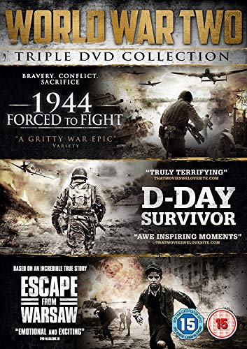 War Triple Pack (1944 D-Day Survivor Escape From Warsaw) (2 Dvd) [Edizione: Regno Unito]