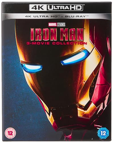 Iron Man Trilogy [4K Ultra-Hd + Blu-Ray][Edizione: Regno Unito]