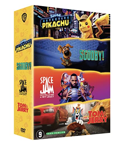 Pokémon Détective Pikachu + Scooby + Tom & Jerry + Space Jam : Nouvelle Ère