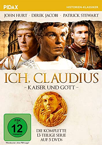 Ich, Claudius - Kaiser Und Gott / Die Komplette 13-Teilige Preisgekrönte Kult-Serie Mit Umfangreichem Bonusmaterial (Pidax Historien-Klassiker) [5 Dvd