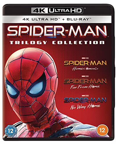 Spider-Man Triple: Home Coming, Far From Home & No Way Home (6 Discs - Uhd & Bd) [Blu-Ray] [2021]